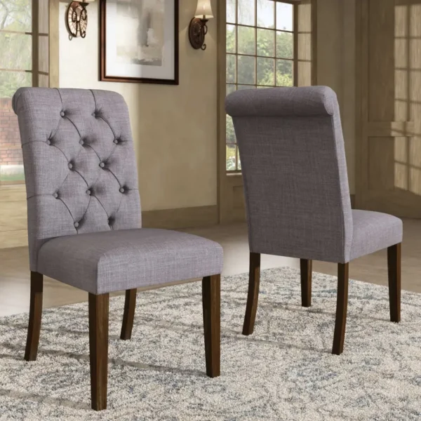 TUFTED DINING CHAIR-furnituresphere.online